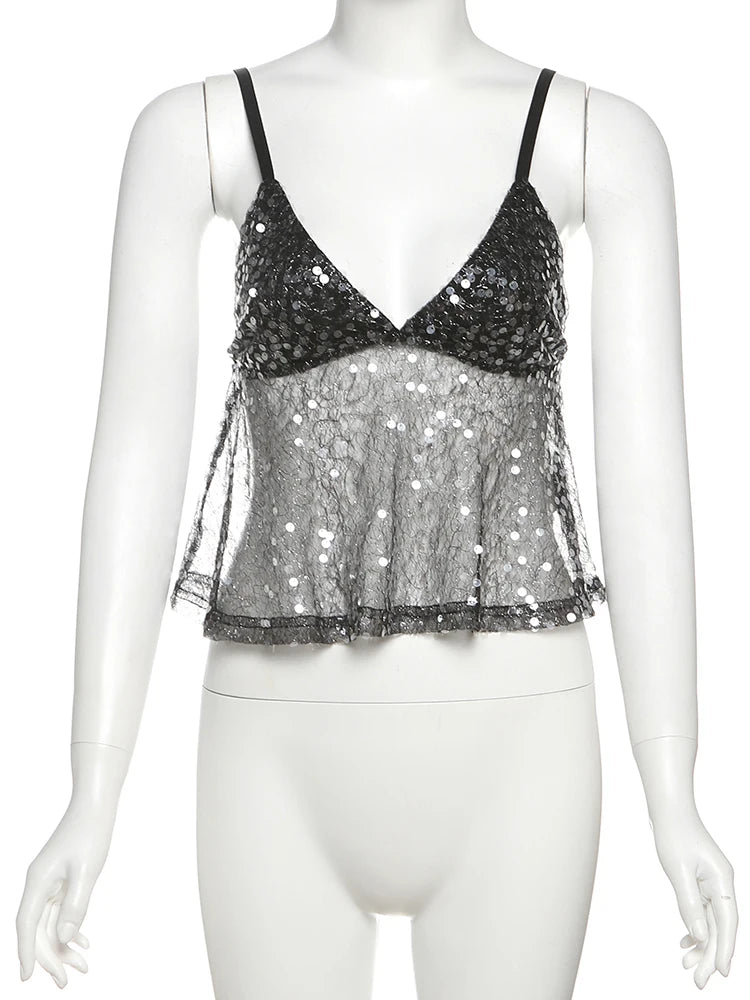Noa Sequin Top